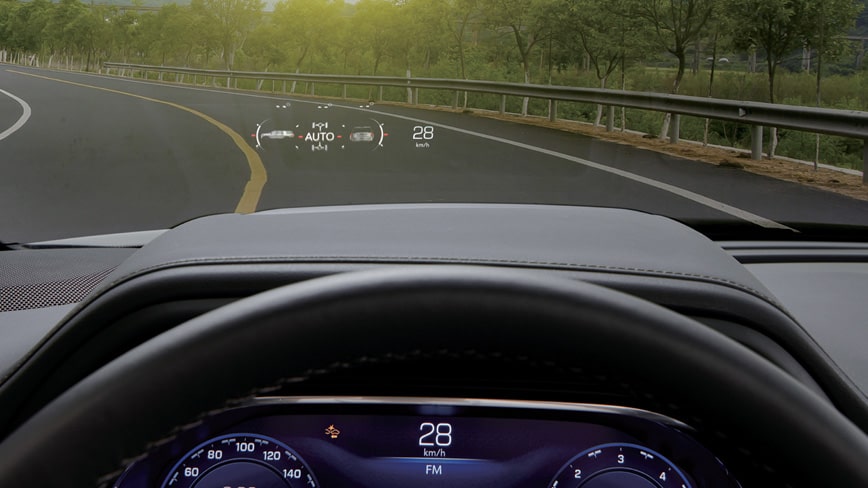 2022 Chevrolet tahoe Photography: 15-inch color head-up display