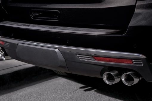 2022 Chevrolet tahoe Design: Exterior Quad muffler tip