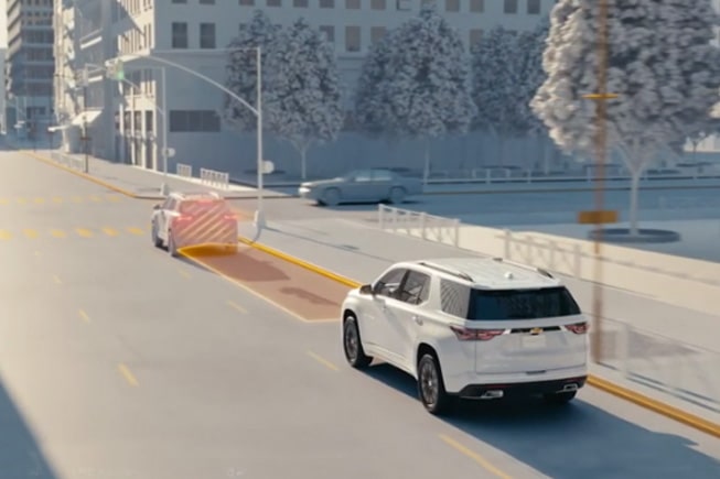 2022 Chevrolet Traverse Safety Features: Front Pedestrian Braking Video