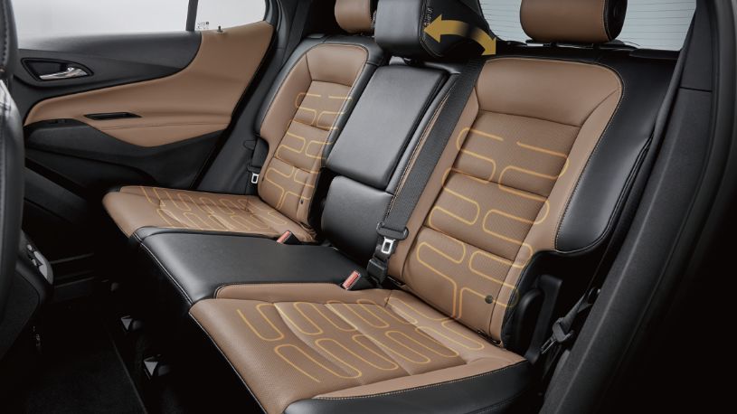 2022 Chevrolet Equinox Photography: Heated Back Seats